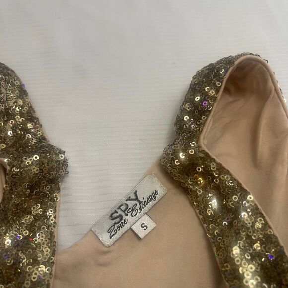 NWT Spy Zone Exchange Sequin Cocktail Party Dress Size Small New - Picture 4 of 6